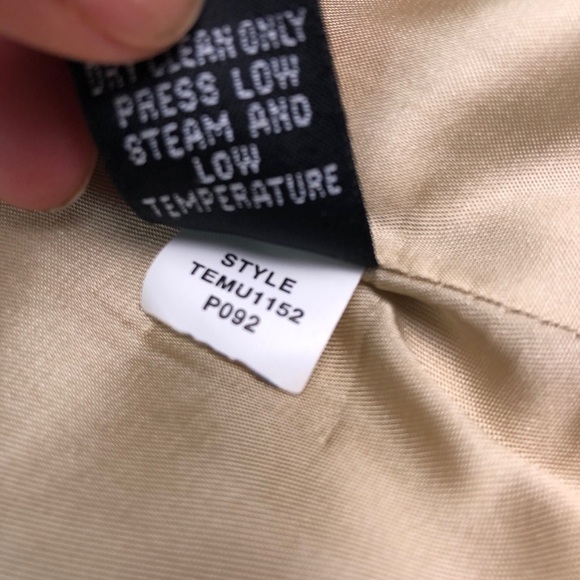 Vintage Linda Allard Ellen Tracy Open Front Jacket Blazer Paisley Wool Cashmere - Picture 9 of 10